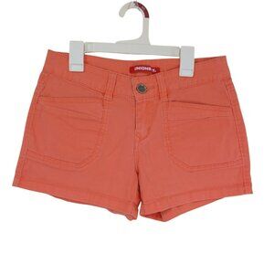 Unionbay Shorts Coral Orange Womens Size 5 With Front & Back Pockets